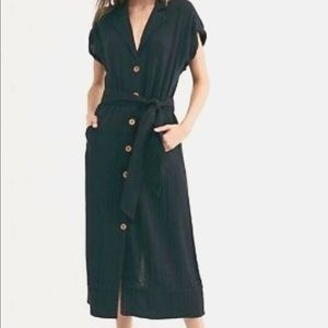 Free People 100% Cotton Dress Black